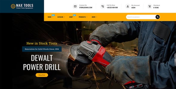 Tools Website Templates | ThemeForest