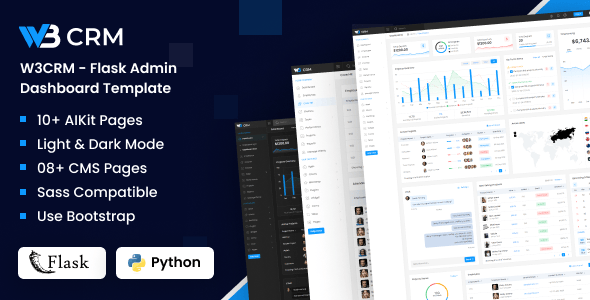 Python Flask Website Templates | ThemeForest