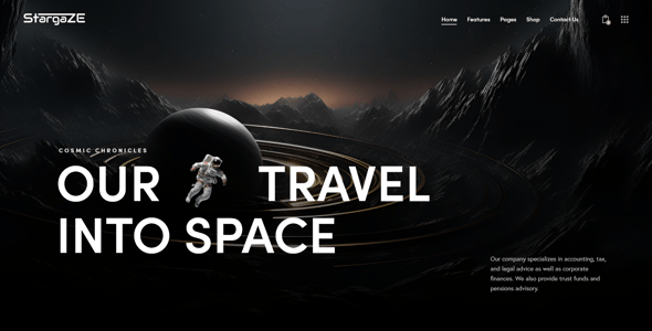 Space Website Templates | ThemeForest