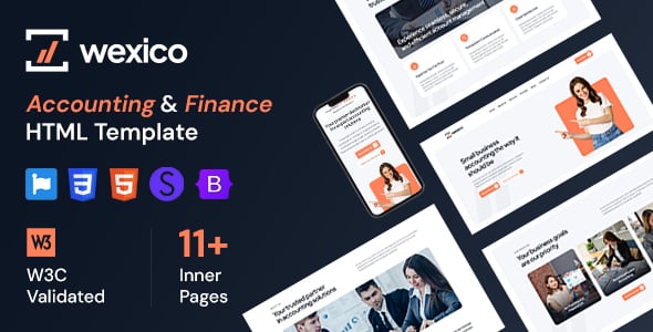 Finance HTML Website Templates | ThemeForest