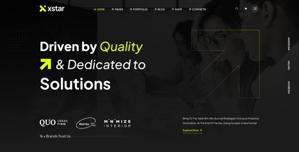 Web Development Agency Website Templates ThemeForest