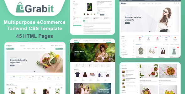 Tailwind eCommerce Website Templates | ThemeForest