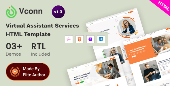 Virtual Assistant Website Templates | ThemeForest