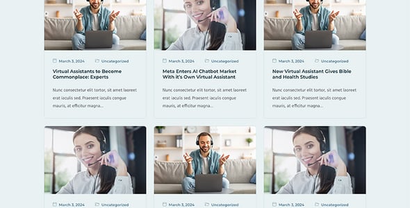 Virtual Assistant Website Templates | ThemeForest