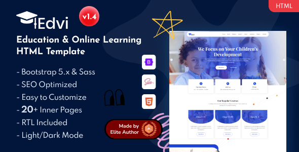 Bootstrap 5 Education Website Templates | ThemeForest