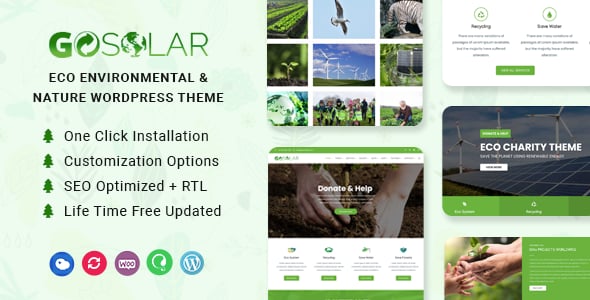 Environmental Website Templates | ThemeForest