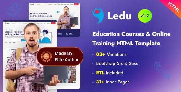 Bootstrap 5 Education Website Templates | ThemeForest