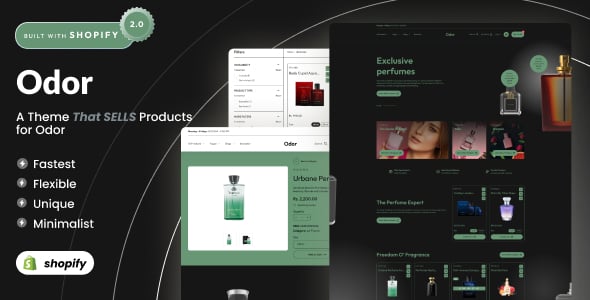 Perfume Website Templates | ThemeForest