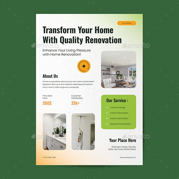 Renovation Graphics, Designs & Templates | GraphicRiver