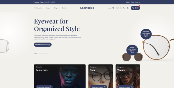 Optical Website Templates | ThemeForest