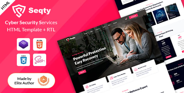 Cyber Security Website Templates | ThemeForest