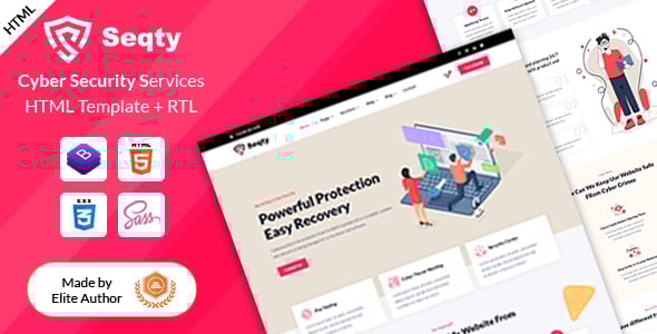 Cyber Security Website Templates | ThemeForest