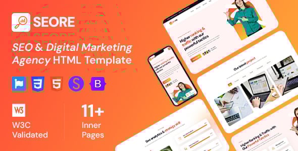 Digital Marketing HTML Website Templates | ThemeForest