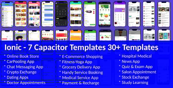 Ionic Mobile App Templates | CodeCanyon