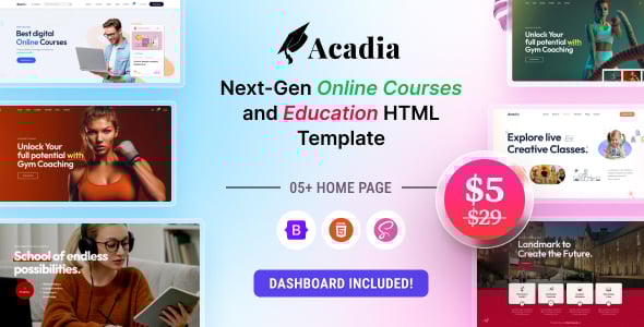 Education HTML Website Templates | ThemeForest