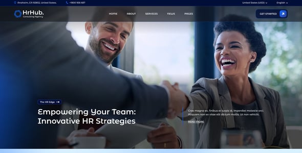 Hr Website Templates | ThemeForest