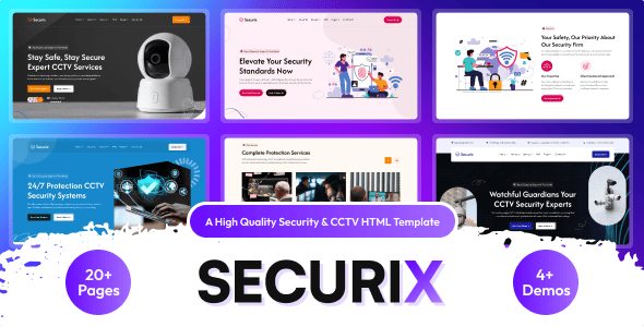 Security HTML Website Templates | ThemeForest