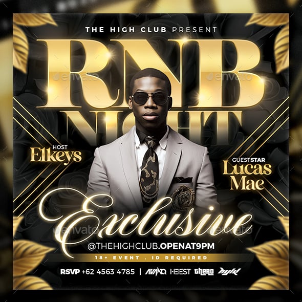 R&b Graphics, Designs & Templates | GraphicRiver