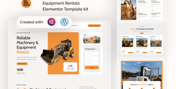 Machinery Website Templates | ThemeForest