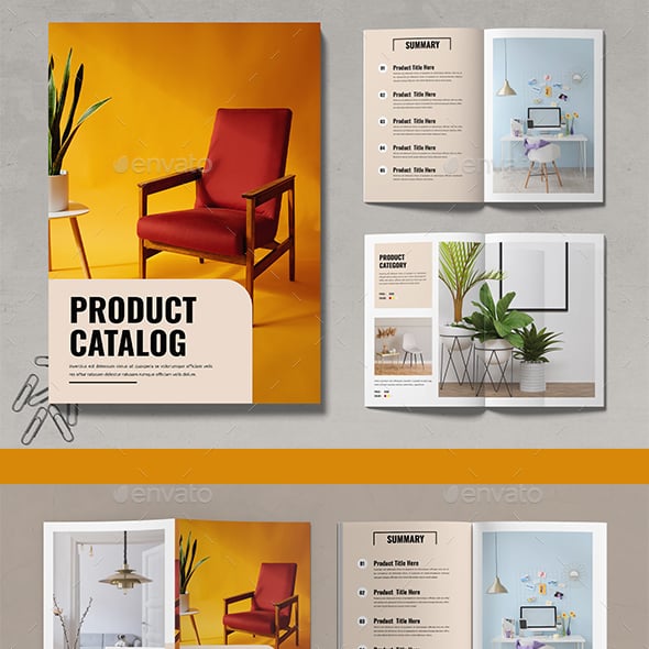 Dynamic Layout Catalog Templates from GraphicRiver