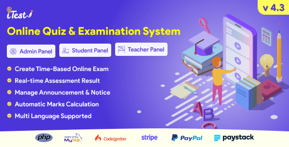 Online Exam System PHP Scripts | CodeCanyon