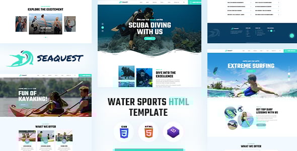 Water Website Templates | ThemeForest
