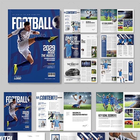 Magazine Templates from GraphicRiver