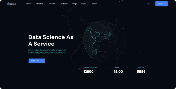 Data Analytics Website Templates | ThemeForest