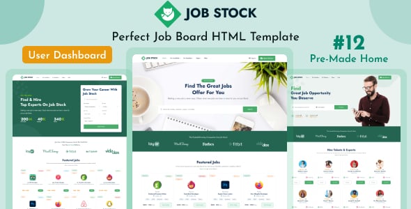 Job Board Website Templates | ThemeForest