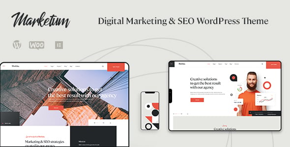 Digital Marketing WordPress Themes | ThemeForest