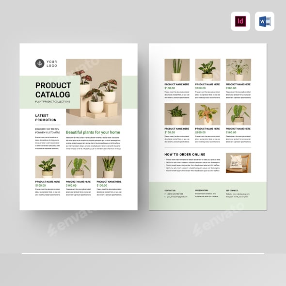 Productcatalog Graphics, Designs & Templates GraphicRiver