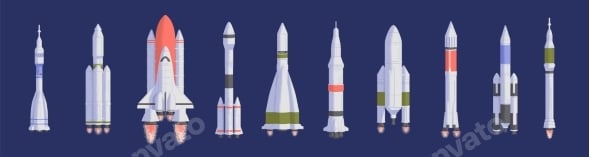 Rocket Graphics, Designs & Templates | GraphicRiver