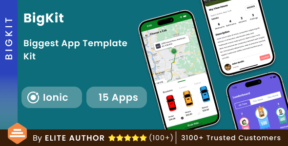 Ionic Mobile App Templates | CodeCanyon