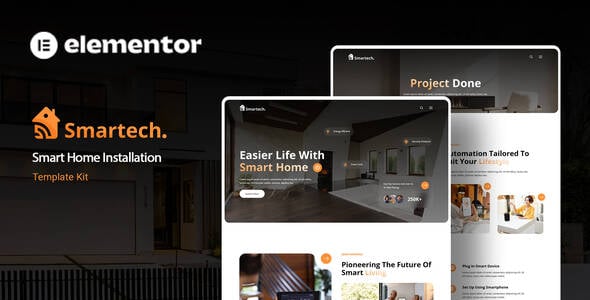 Smart Home Website Templates | ThemeForest