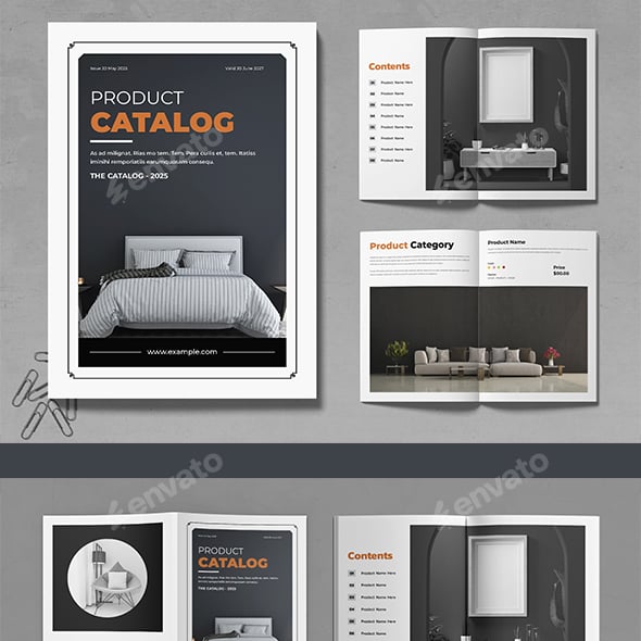 Dynamic Layout Catalog Templates from GraphicRiver