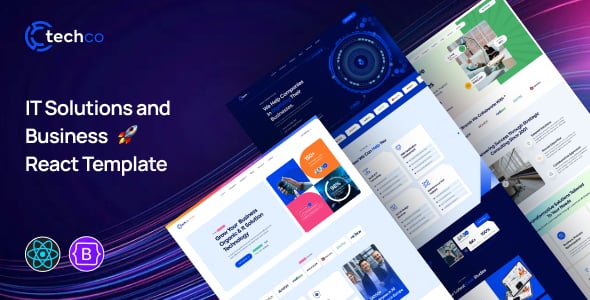 Business React Website Templates | ThemeForest