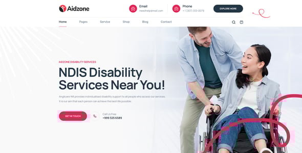 Disability Website Templates | ThemeForest