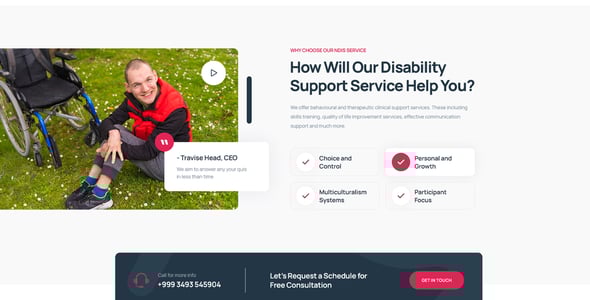 Disability Website Templates | ThemeForest