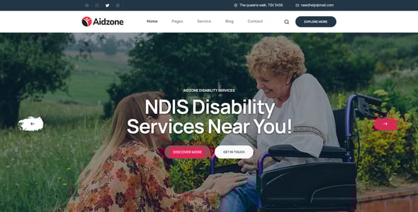 Disability Website Templates | ThemeForest