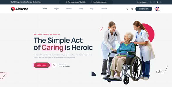 Disability Website Templates | ThemeForest