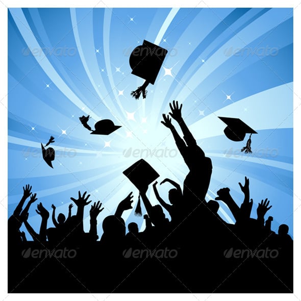 Graduation Graphics, Designs & Templates | GraphicRiver