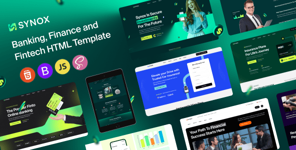 Finance HTML Website Templates | ThemeForest