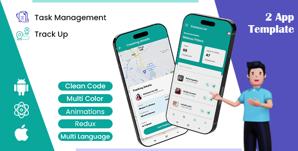 Task Management Mobile App Templates | CodeCanyon