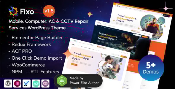 Mobile Repair Website Templates | ThemeForest