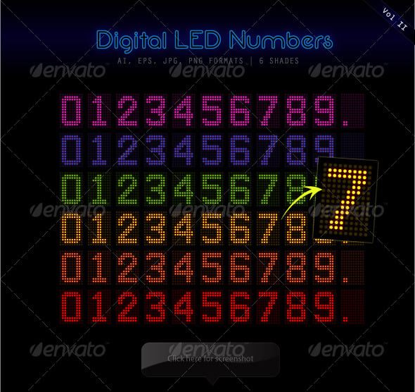 Number Graphics, Designs & Templates | GraphicRiver