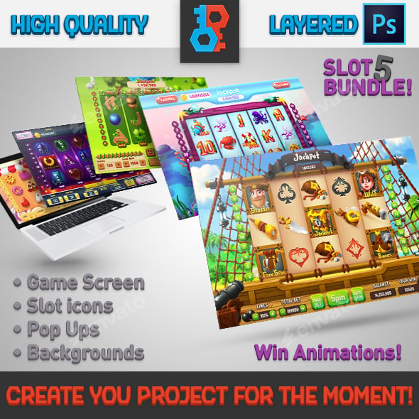 Slots Graphics, Designs & Templates | GraphicRiver