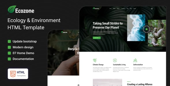 Environment Website Templates | ThemeForest