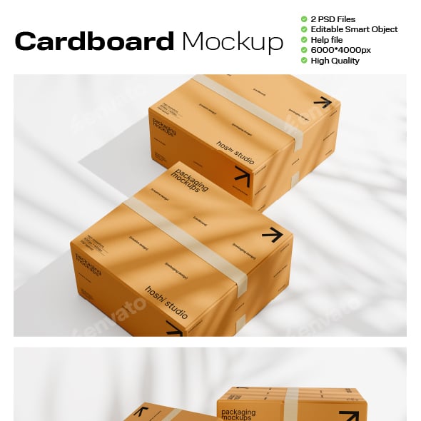 Cardboard Graphics, Designs & Templates | GraphicRiver