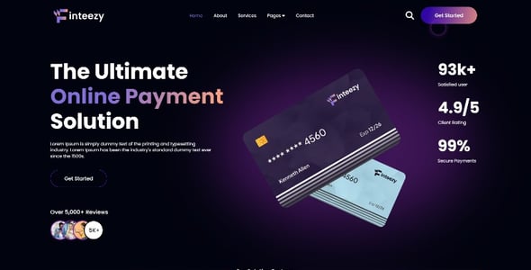 Wallet Website Templates | ThemeForest