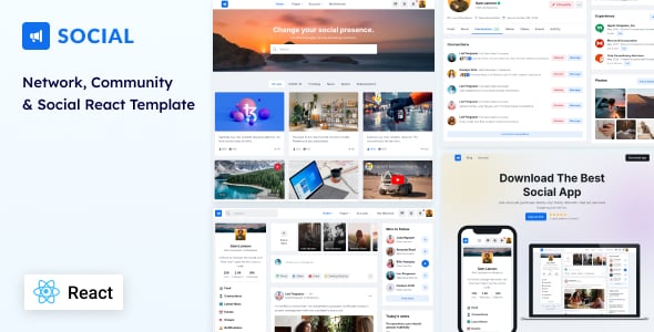 Social Website Templates | ThemeForest